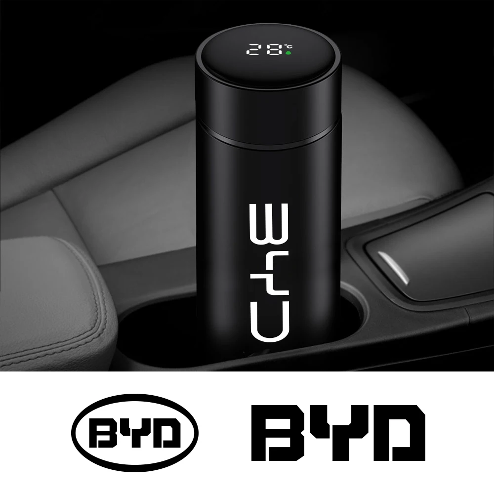 BYD Smart Thermos Bottle – Fits Tang/E6/Yuan+/Song Max