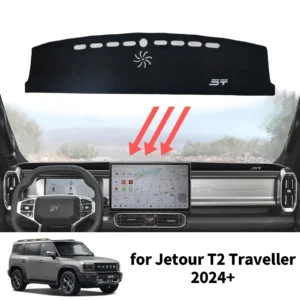 Car Dashboard Mat for Jetour T2 Traveller 2025 Dash Mat Sunshade Protective Carpet
